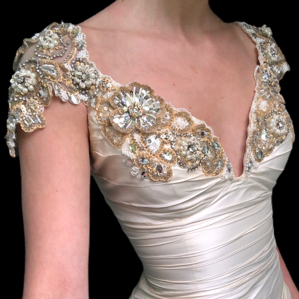 Sherri Hill White Cocktail Dress